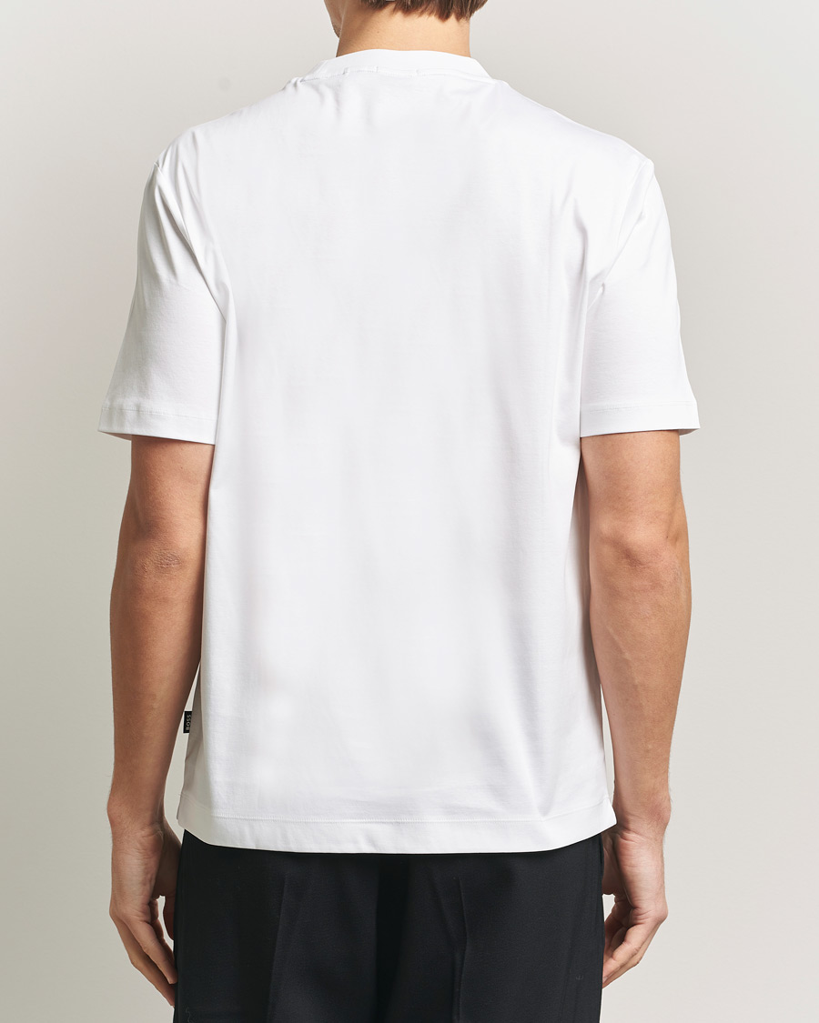 Men | T-Shirts | BOSS BLACK | Taut Regular Fit T-Shirt White
