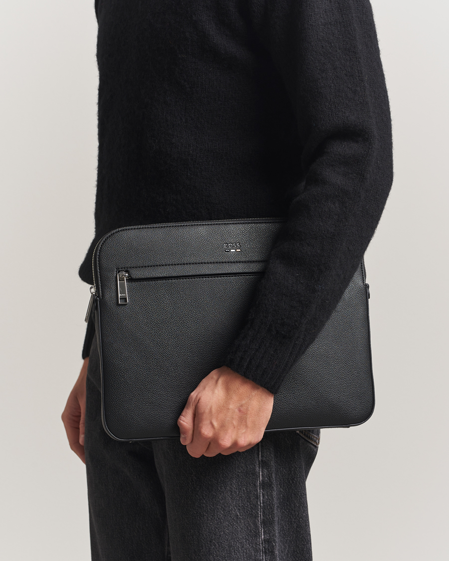 Men | Bags | BOSS BLACK | Ray Computer Case Black