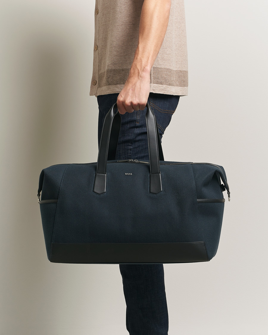 Men | Bags | BOSS BLACK | Dakkar Holdall Dark Blue