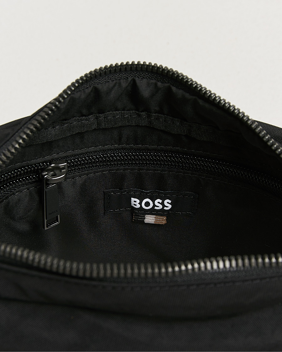 Men | Bags | BOSS BLACK | Catch Nylon Bum Bag Black