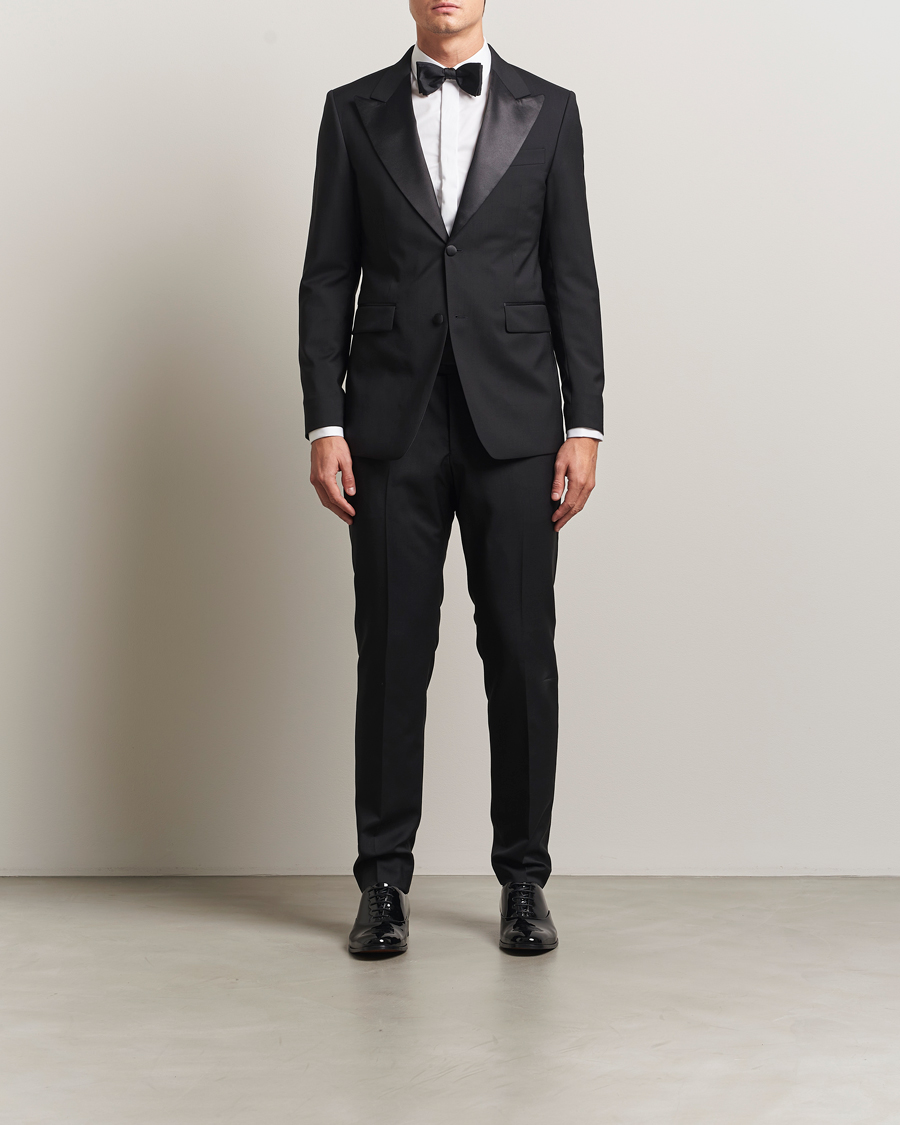Men | Trousers | Tiger of Sweden | Tenuta Tuxedo Trousers Black