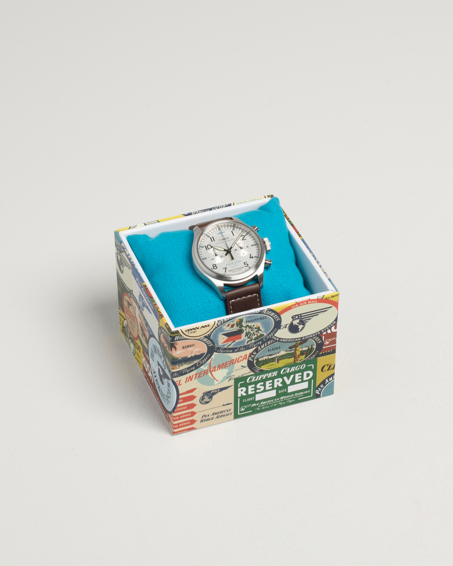 Men | Timex Waterbury Ace Pan Chronograph 41mm Silver Dial | Timex | Waterbury Ace Pan Chronograph 41mm Silver Dial