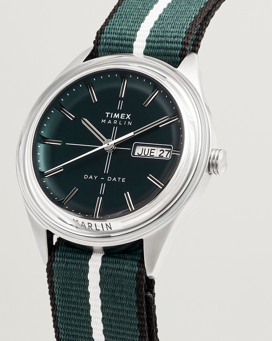 Men | Timex Marlin Jet 3-Hand Quartz 39mm Green Dial | Timex | Marlin Jet 3-Hand Quartz 39mm Green Dial