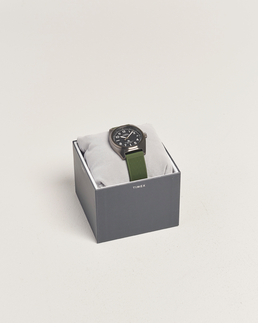 Men | Timex Expedition Capstone Silicone Strap 39mm Black Dial | Timex | Expedition Capstone Silicone Strap 39mm Black Dial