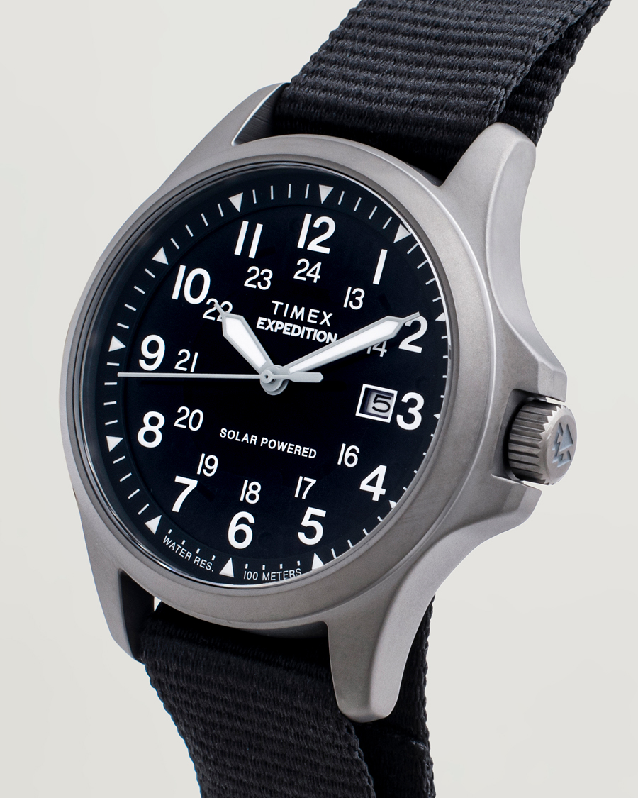 Men | Timex Expedition Field Post Solar rPET Strap 36mm Black Dial | Timex | Expedition Field Post Solar rPET Strap 36mm Black Dial