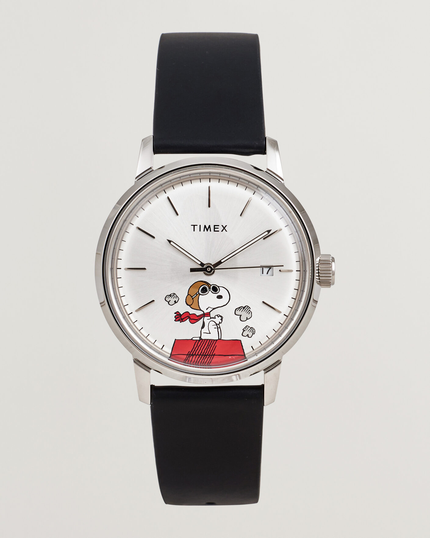Men | Timex Timex X Peanuts Snoopy Automatic 40mm Silver Dial | Timex | X Peanuts Snoopy Automatic 40mm Silver Dial