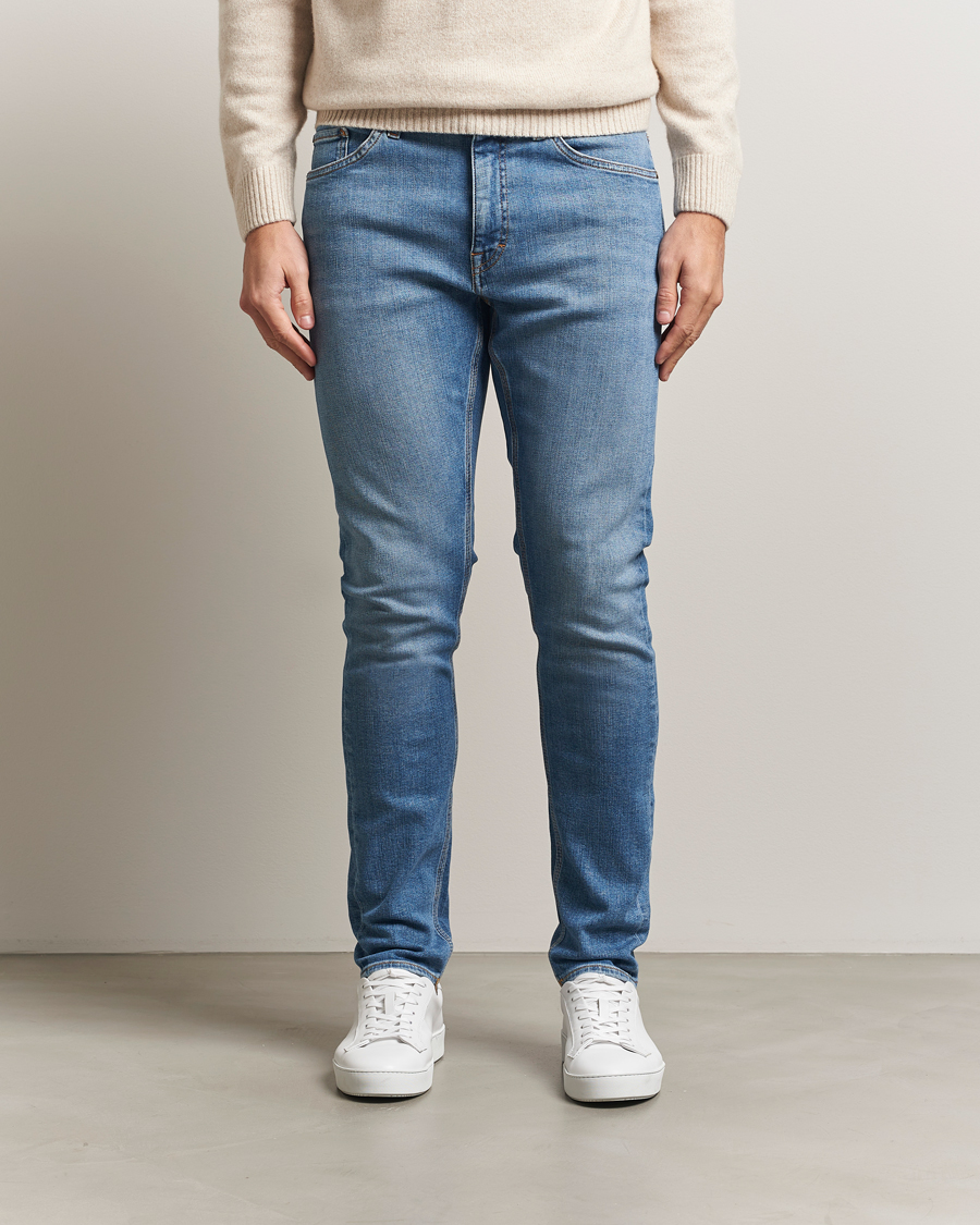 Men | Trousers | Tiger of Sweden | Evolve Jeans Medium Blue