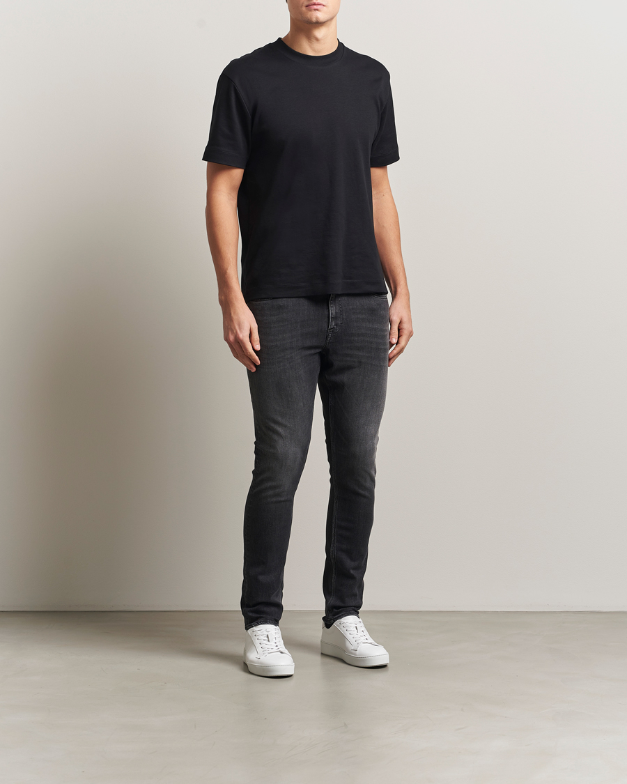 Men | Trousers | Tiger of Sweden | Evolve Jeans Washed Black
