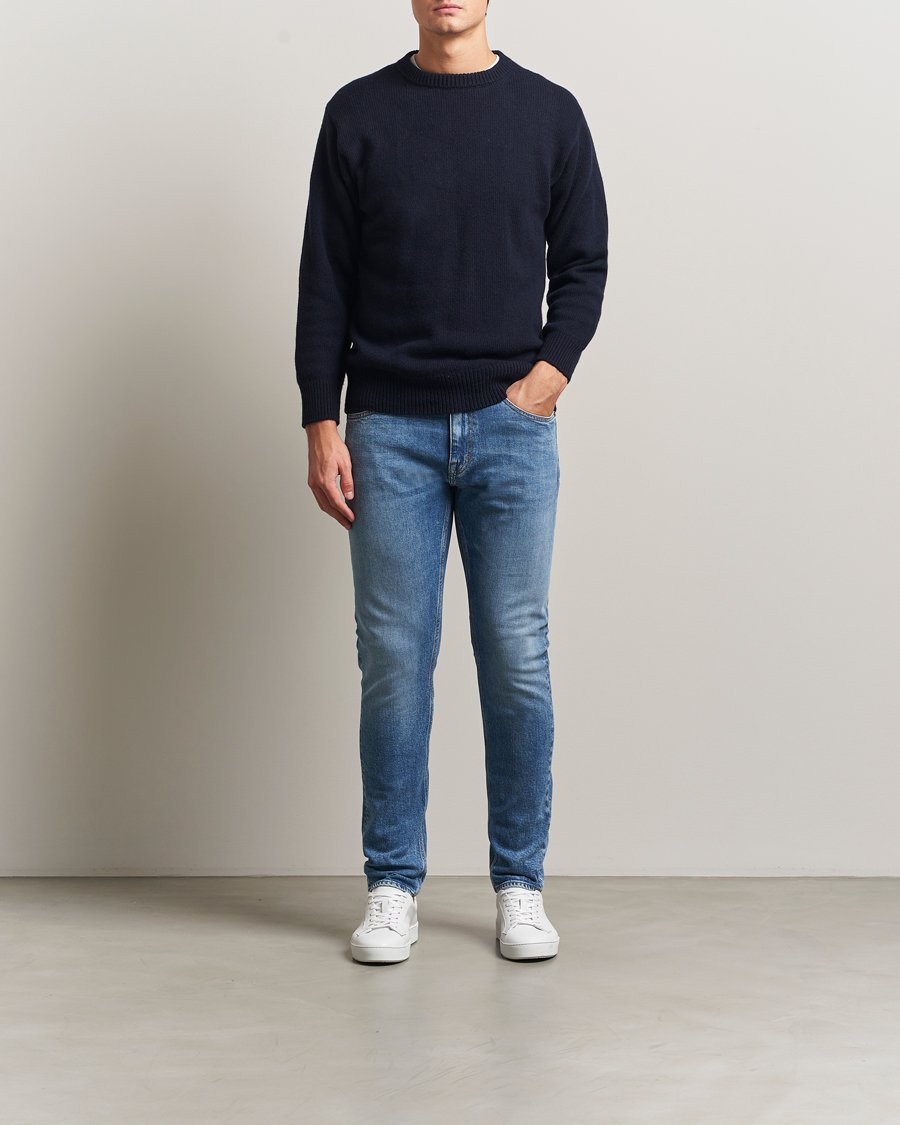 Men | Trousers | Tiger of Sweden | Pistolero Jeans Medium Blue