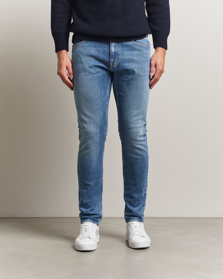 Men | Trousers | Tiger of Sweden | Pistolero Jeans Medium Blue