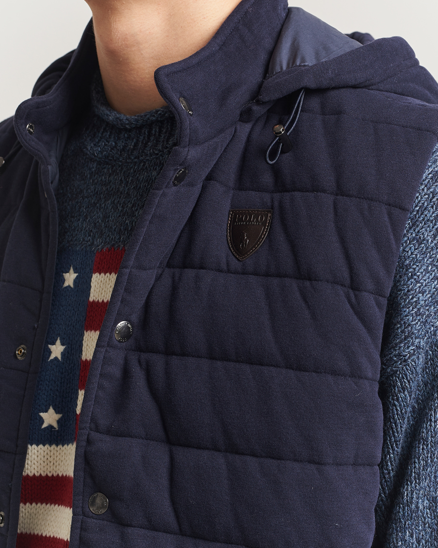 Men | Gilets | Polo Ralph Lauren | Double Knitted Vest RL Navy