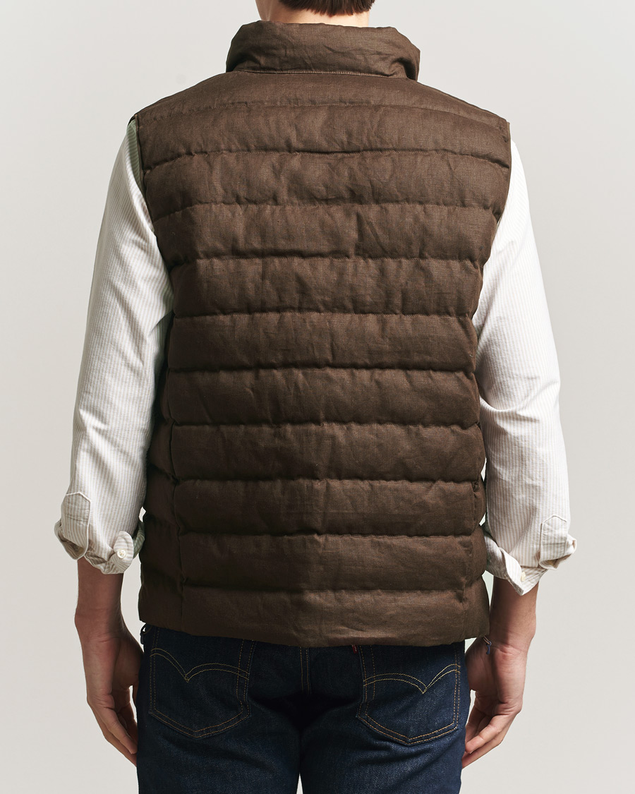 Polo Ralph Lauren Colden Vest Nutmeg Brown at CareOfCarl.com