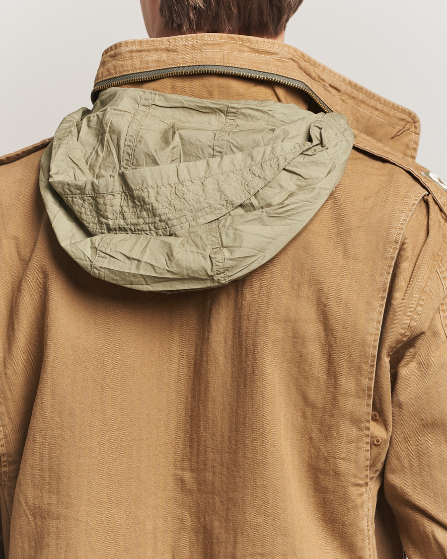 Men | Coats & Jackets | Polo Ralph Lauren | Herringbone Field Patch Jacket Sandsurf