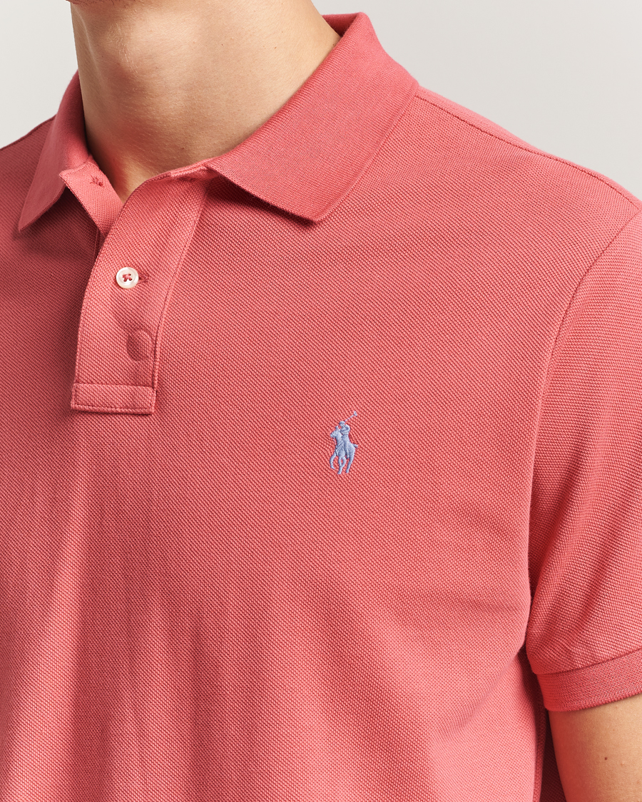 Men | Polo Shirts | Polo Ralph Lauren | Custom Slim Fit Polo Red Sky