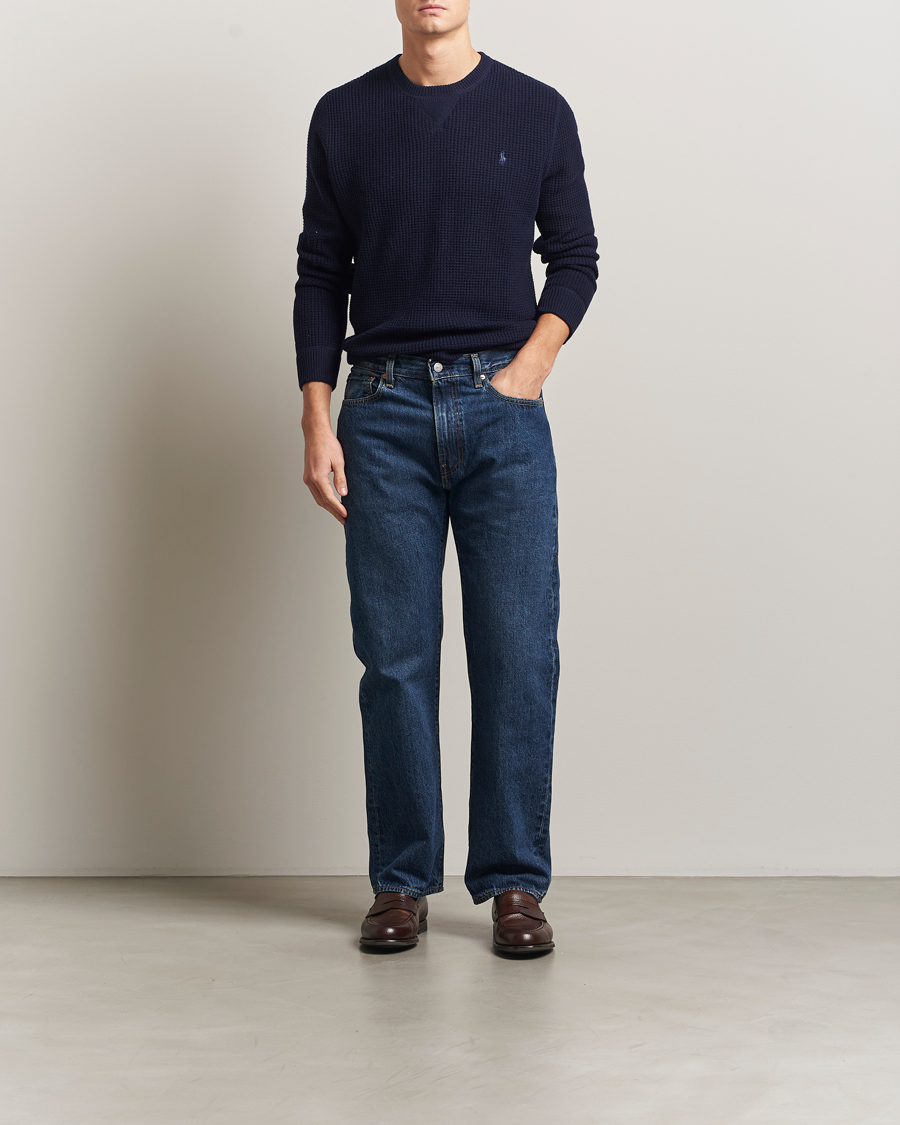 Men | Sweaters & Knitwear | Polo Ralph Lauren | Cotton/Wool Pullover Hunter Navy