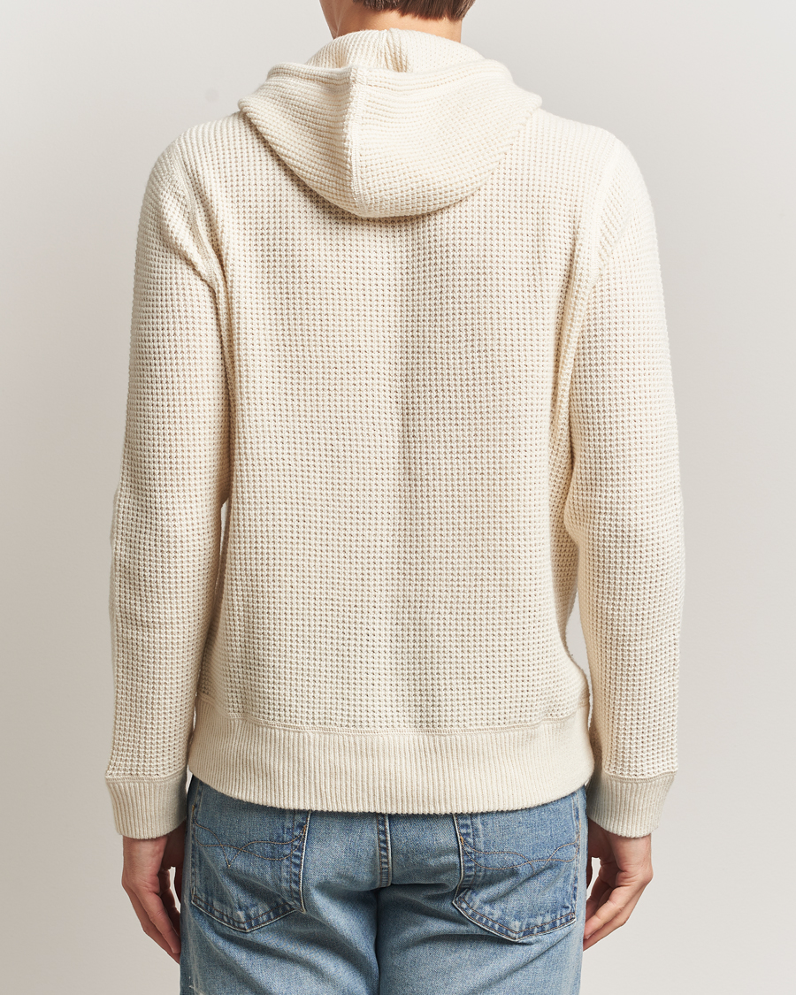 Men | Sweaters & Knitwear | Polo Ralph Lauren | Cotton/Wool Hoodie Andover Cream
