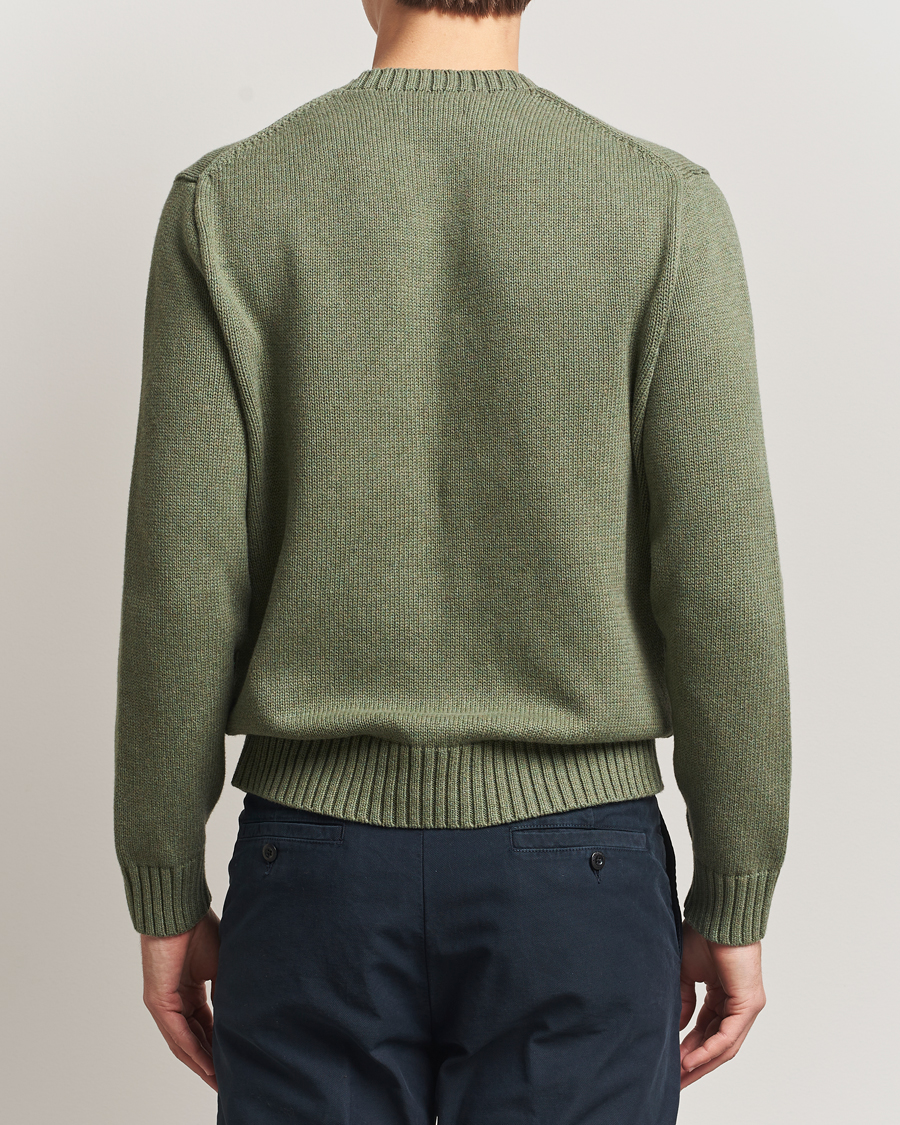 Men | Sweaters & Knitwear | Polo Ralph Lauren | Cotton/Cashmere Bear Sweater Lovette Heather