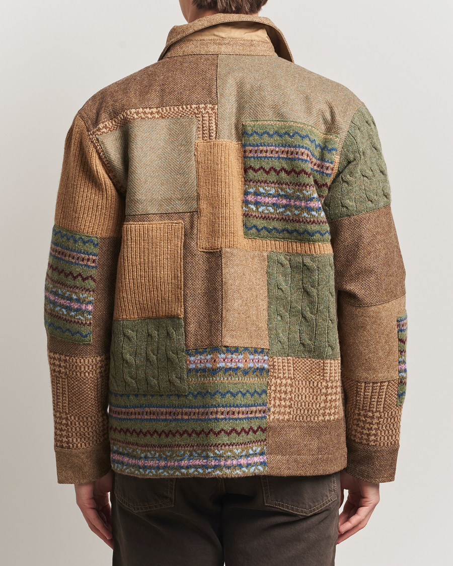 Men | Sweaters & Knitwear | Polo Ralph Lauren | Wool Blend Cardigan Tan Multi