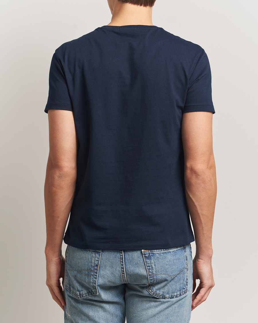 Men | T-Shirts | Polo Ralph Lauren | Printed Bear T-Shirt Worth Navy