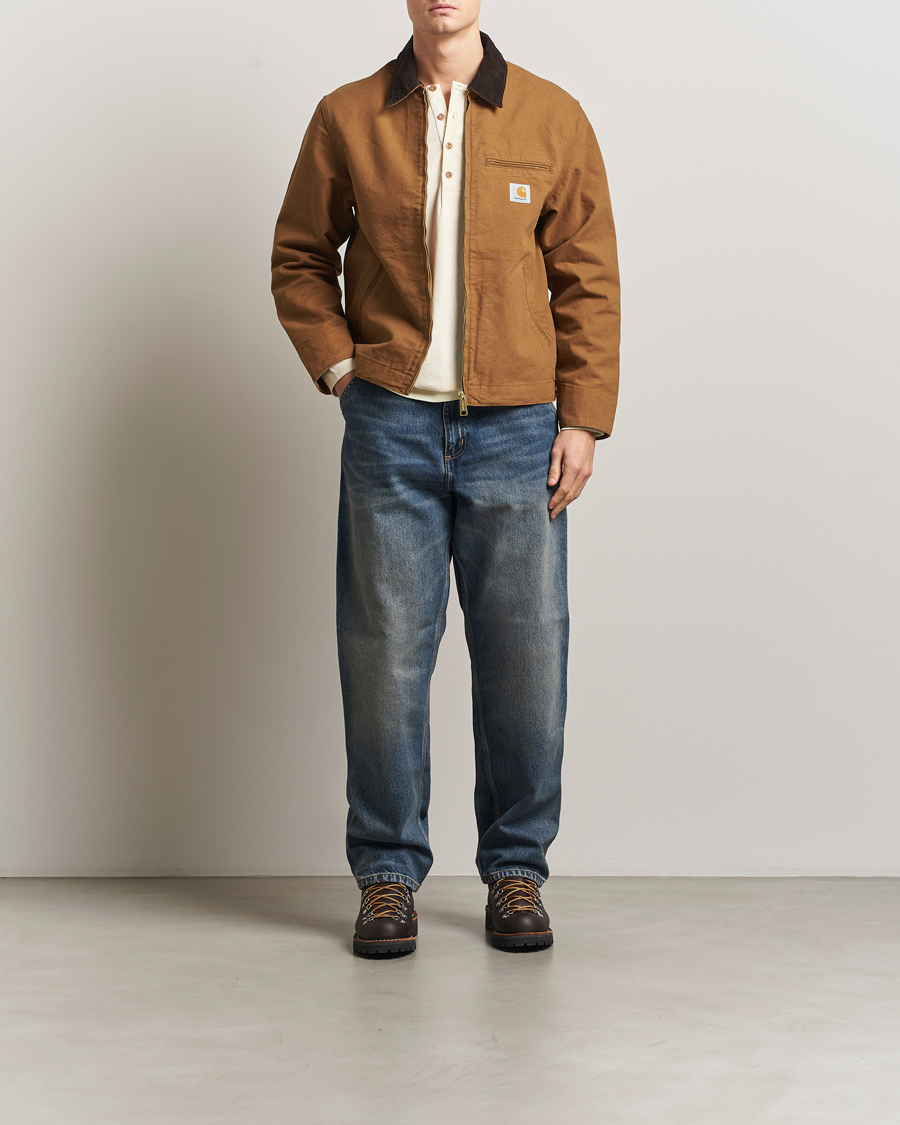 Men | Coats & Jackets | Carhartt WIP | Detroit Jacket Dearborn Canvas Hamilton Brown