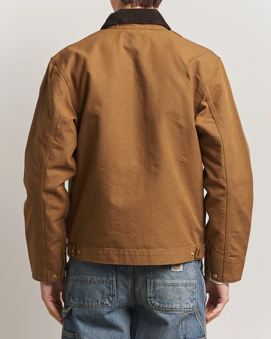 Men | Coats & Jackets | Carhartt WIP | Detroit Jacket Dearborn Canvas Hamilton Brown