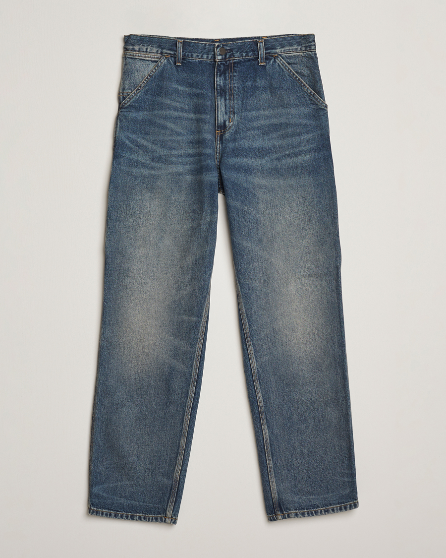 Men | Jeans | Carhartt WIP | Single Knee Pants Worn Used Wash