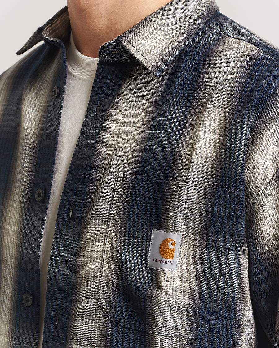 Men | Shirts | Carhartt WIP | Harlin Checked Shirt Jupiter