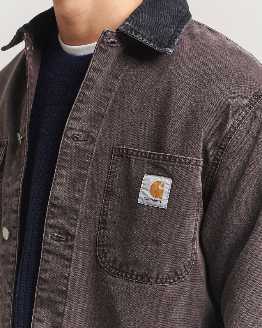 Men | Shirts | Carhartt WIP | Mitch Dusky Canvas Overshirt Palisander