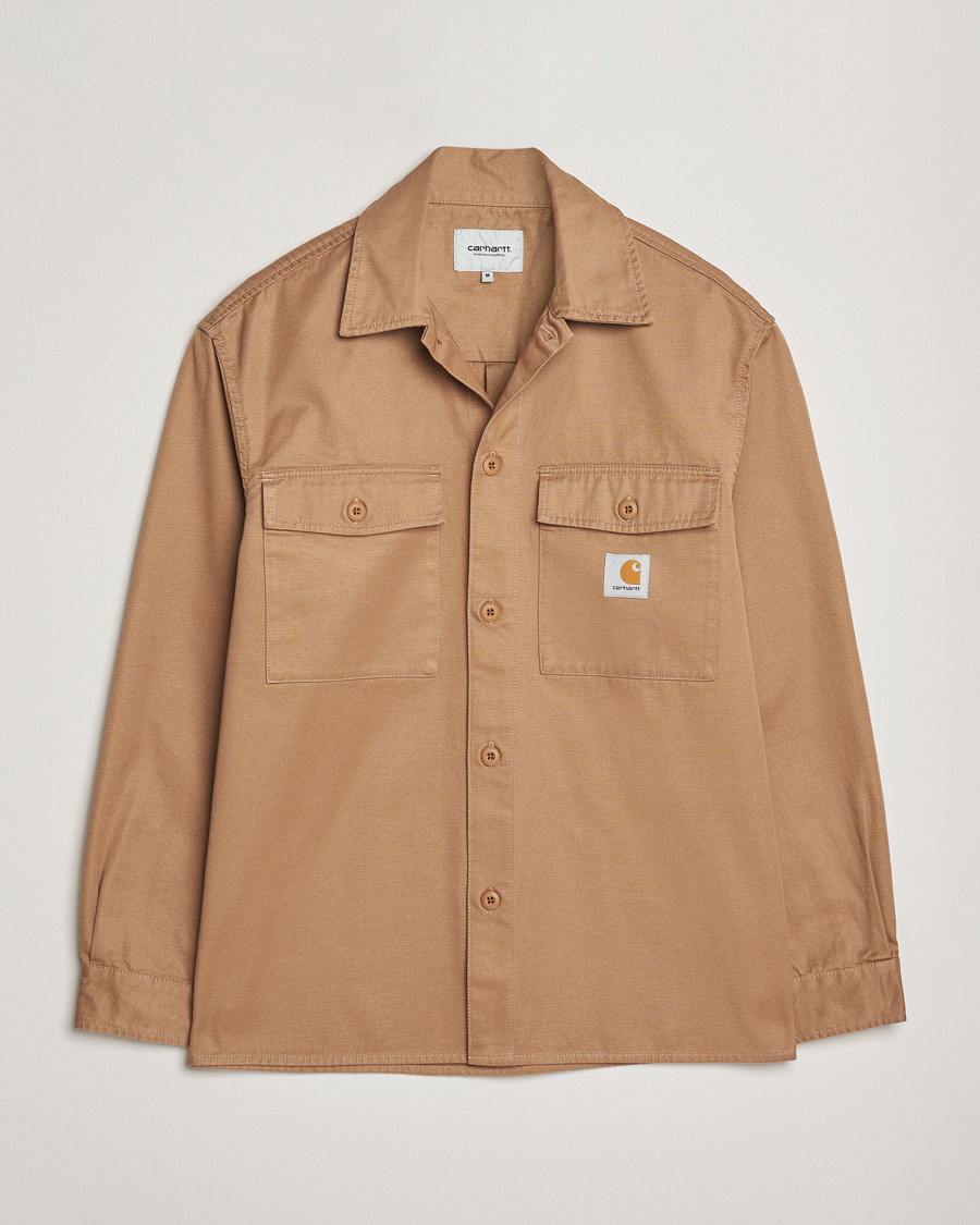 Men | Shirts | Carhartt WIP | Kelly Overshirt Peanut