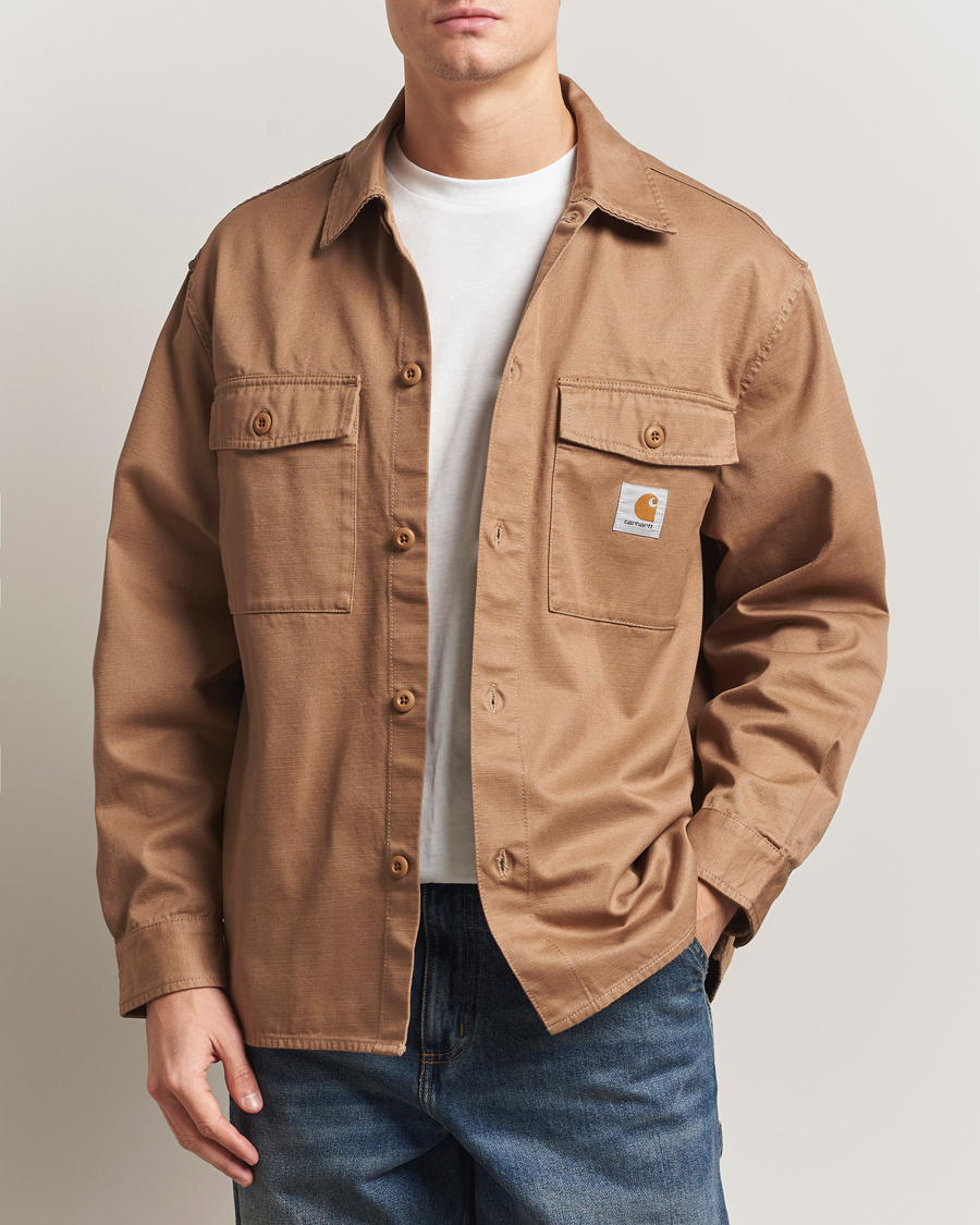Men | Shirts | Carhartt WIP | Kelly Overshirt Peanut
