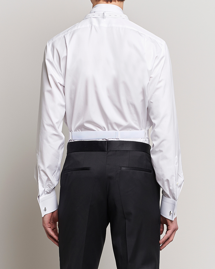 Men | Shirts | Stenströms | Evening Waistcoat White