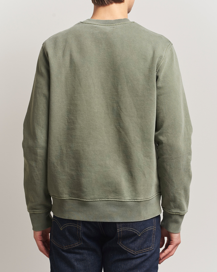 Men | Sweaters & Knitwear | Samsøe Samsøe | Joel Organic Cotton Washed Sweatshirt Castor Grey