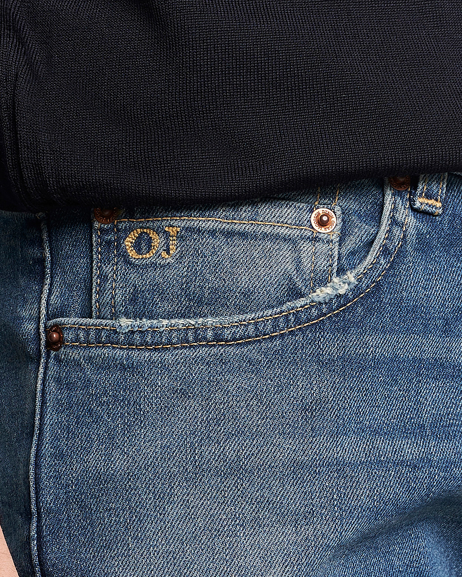 Men | Trousers | Oscar Jacobson | Albert Cotton Stretch Jeans Vintage Wash