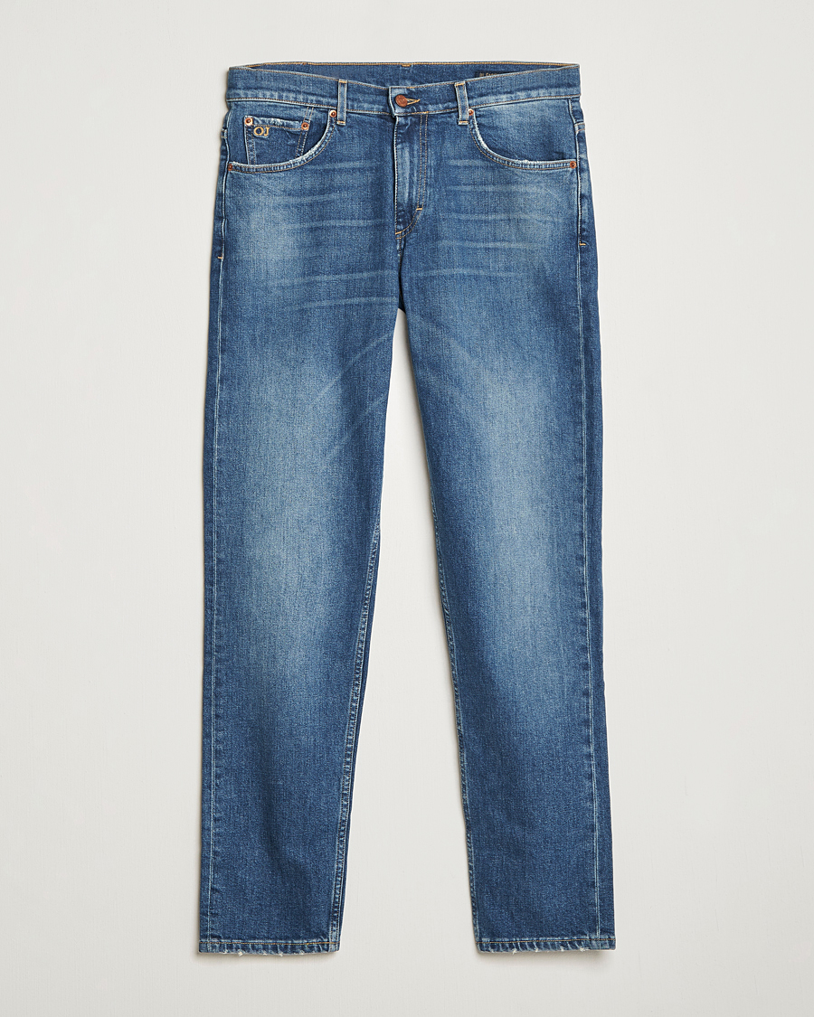 Men | Trousers | Oscar Jacobson | Johan Cotton Stretch Jeans Vintage Wash