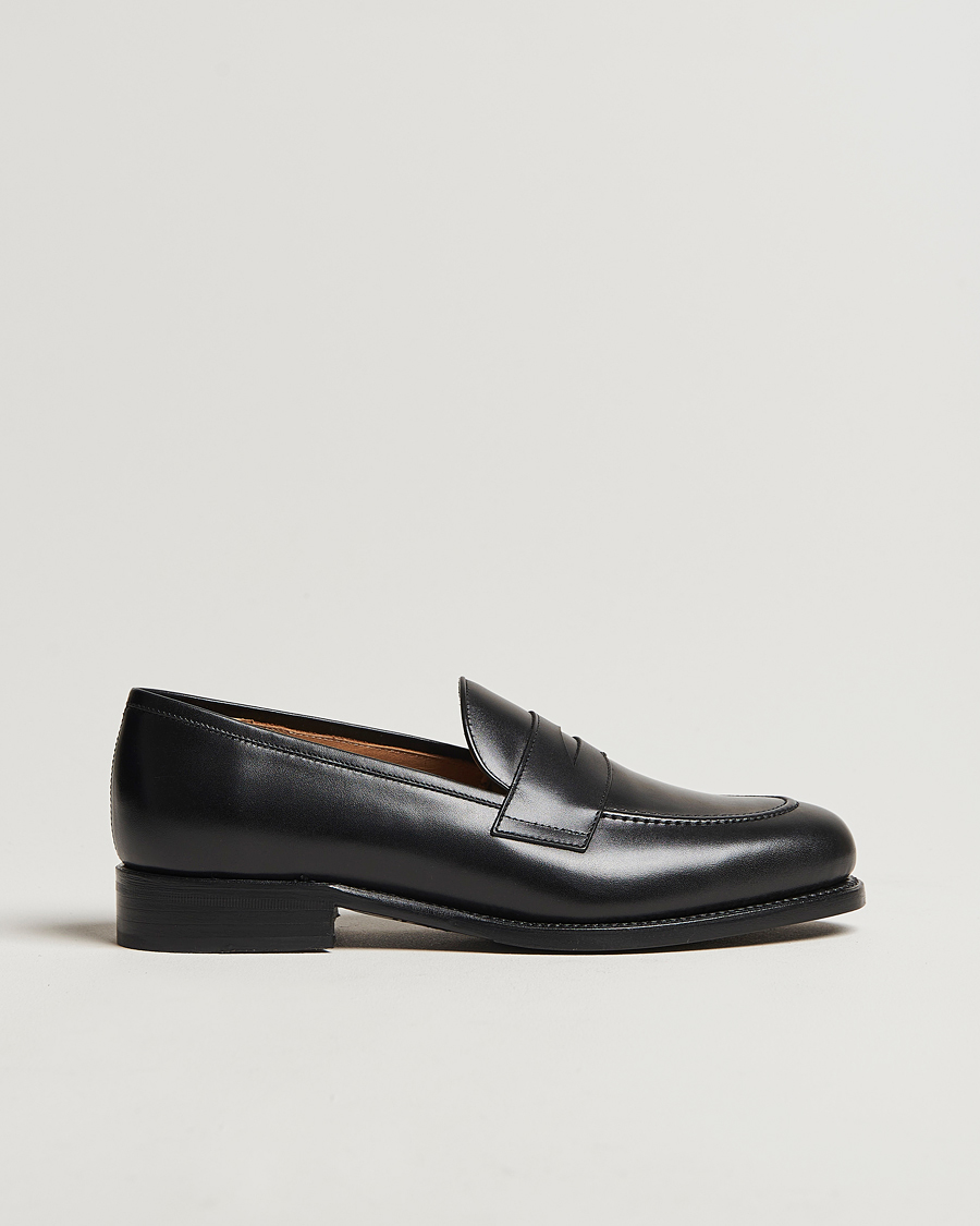 Men | Loafers | Oscar Jacobson | Penny Loafers Black
