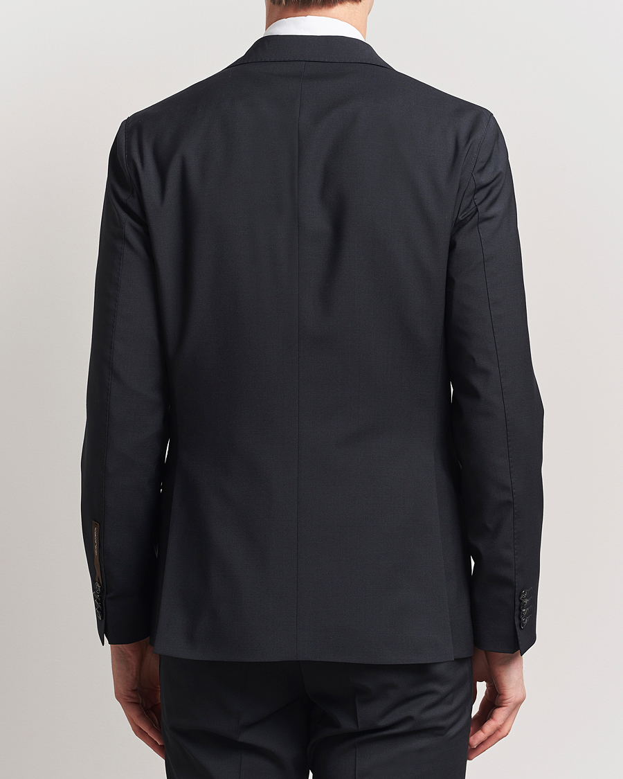 Men | Blazers | Oscar Jacobson | Ego Wool Blend Blazer Black