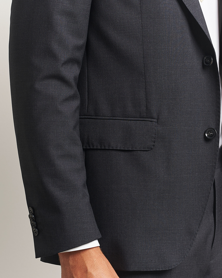 Men | Blazers | Oscar Jacobson | Fogerty Wool Blazer Grey