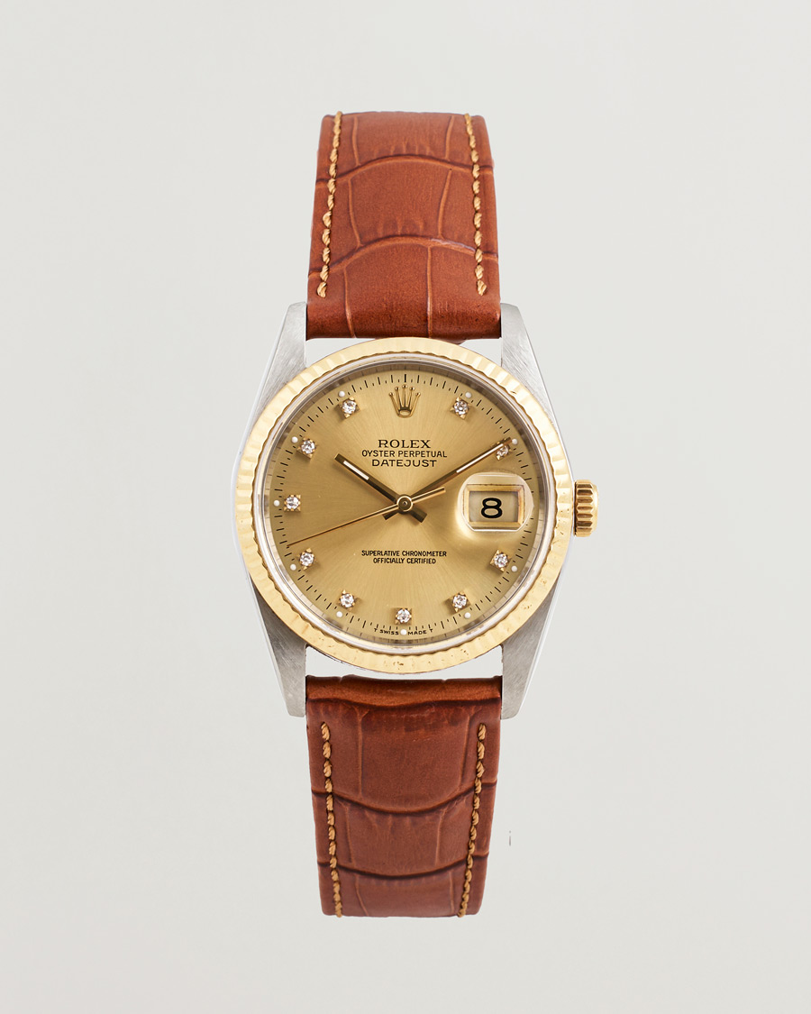Men | Rolex Pre-Owned Datejust 36 G/S Diamant  | Rolex Pre-Owned | Datejust 36 G/S Diamant 