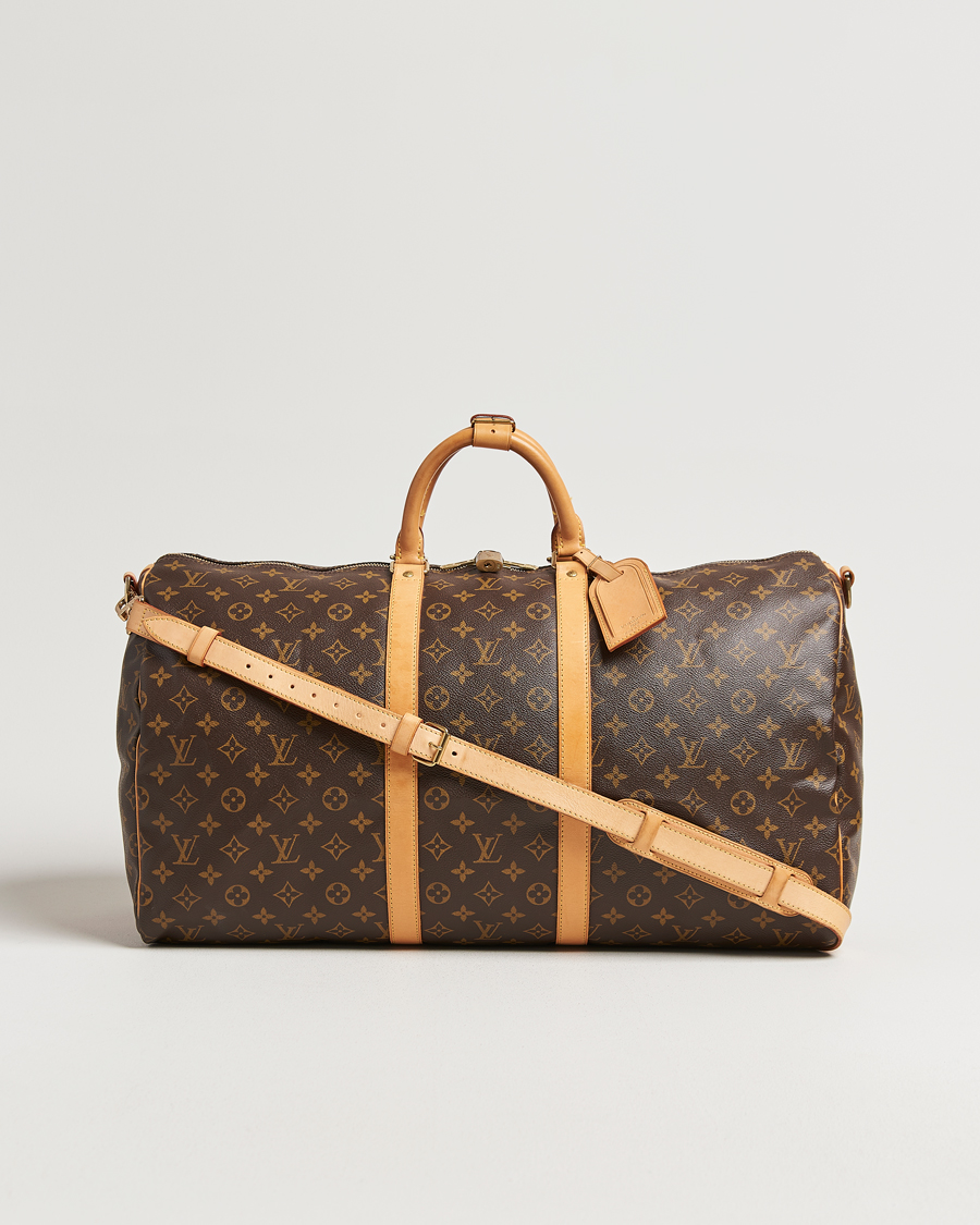 Men | Louis Vuitton Pre-Owned Keepall Bandouliére 55 Monogram | Louis Vuitton Pre-Owned | Keepall Bandouliére 55 Monogram