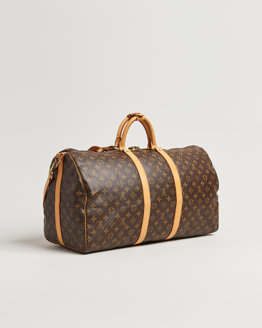 Men | Louis Vuitton Pre-Owned Keepall Bandouliére 55 Monogram | Louis Vuitton Pre-Owned | Keepall Bandouliére 55 Monogram