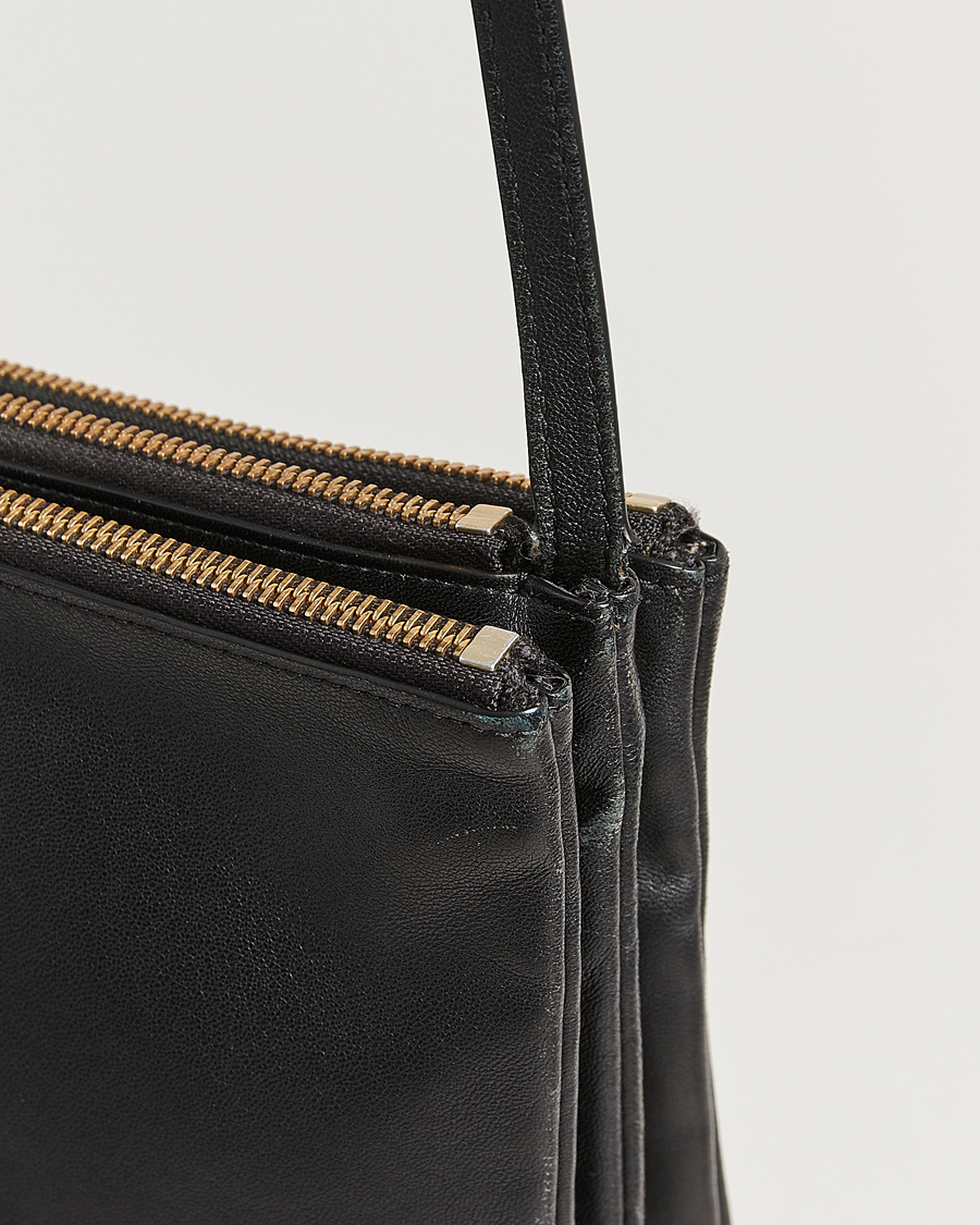 Men | Celine Pre-Owned Trio Bag Medium Leather Black | Celine Pre-Owned | Trio Bag Medium Leather Black