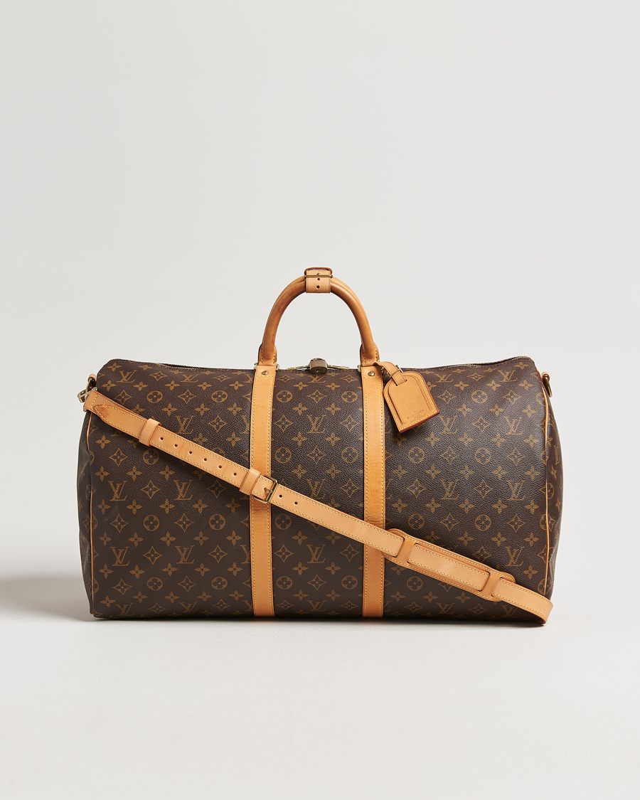 Men | Louis Vuitton Pre-Owned Keepall Bandouliére 55 Monogram | Louis Vuitton Pre-Owned | Keepall Bandouliére 55 Monogram