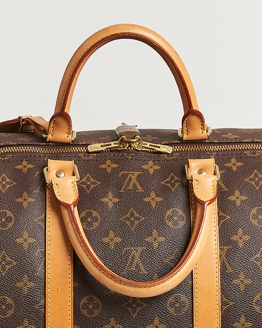 Men | Louis Vuitton Pre-Owned Keepall Bandouliére 55 Monogram | Louis Vuitton Pre-Owned | Keepall Bandouliére 55 Monogram