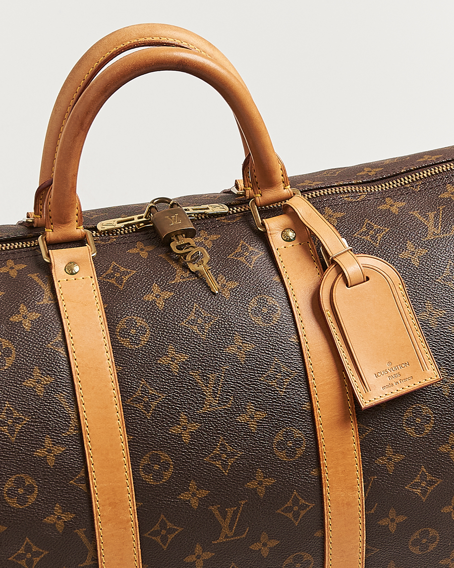 Men | Louis Vuitton Pre-Owned Keepall Bandouliére 55 Monogram | Louis Vuitton Pre-Owned | Keepall Bandouliére 55 Monogram