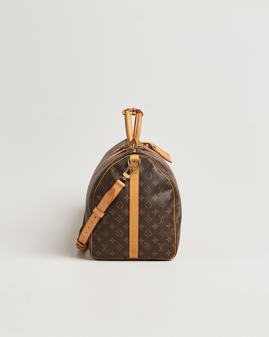 Men | Louis Vuitton Pre-Owned Keepall Bandouliére 55 Monogram | Louis Vuitton Pre-Owned | Keepall Bandouliére 55 Monogram