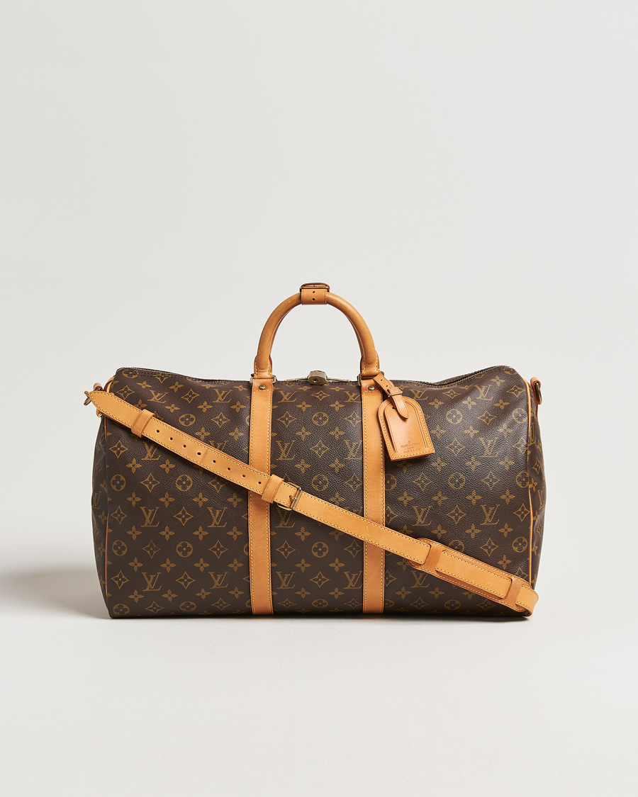 Men | Louis Vuitton Pre-Owned Keepall Bandouliére 50 Monogram | Louis Vuitton Pre-Owned | Keepall Bandouliére 50 Monogram