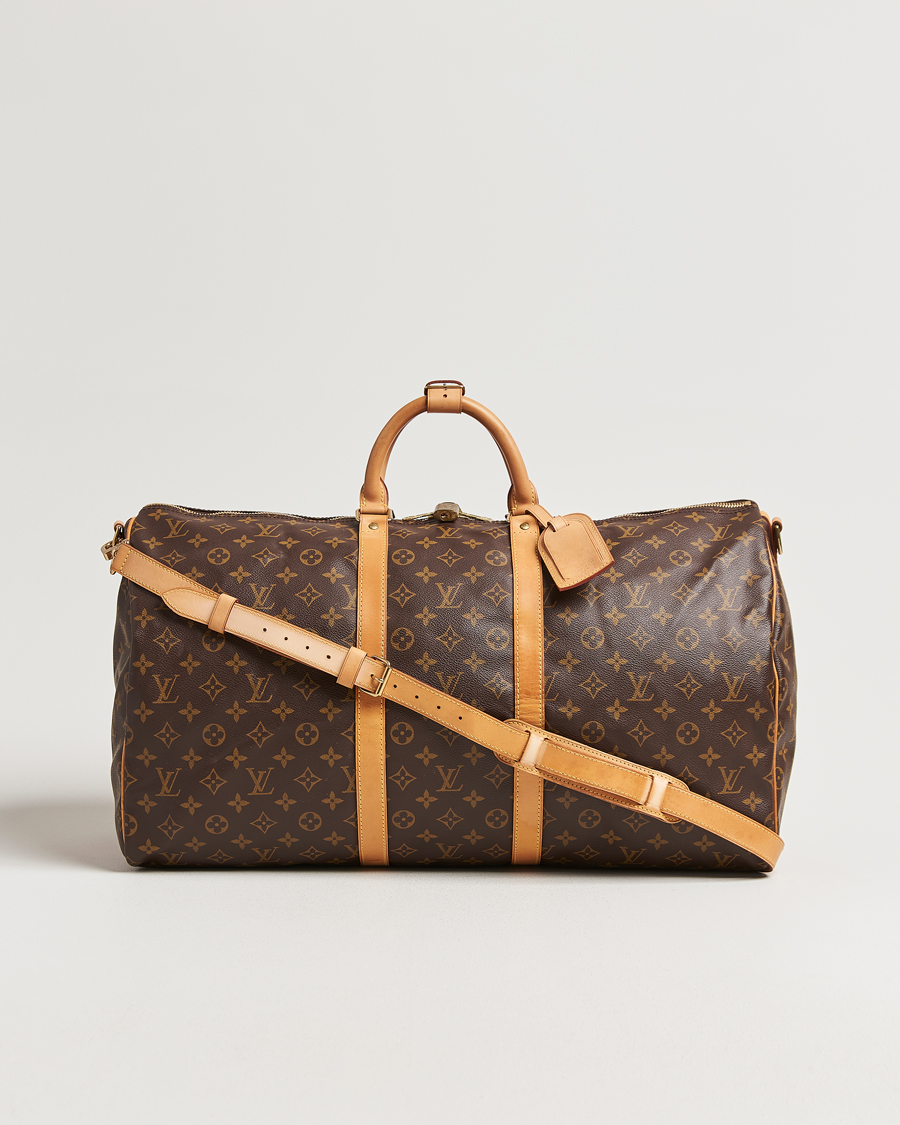 Men | Louis Vuitton Pre-Owned Keepall Bandouliére 55 Monogram | Louis Vuitton Pre-Owned | Keepall Bandouliére 55 Monogram