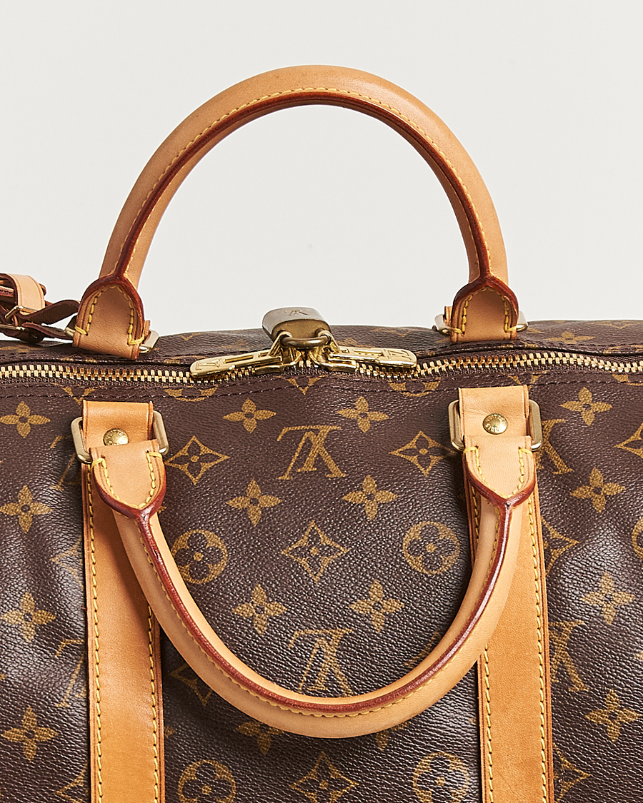Men | Louis Vuitton Pre-Owned Keepall Bandouliére 55 Monogram | Louis Vuitton Pre-Owned | Keepall Bandouliére 55 Monogram