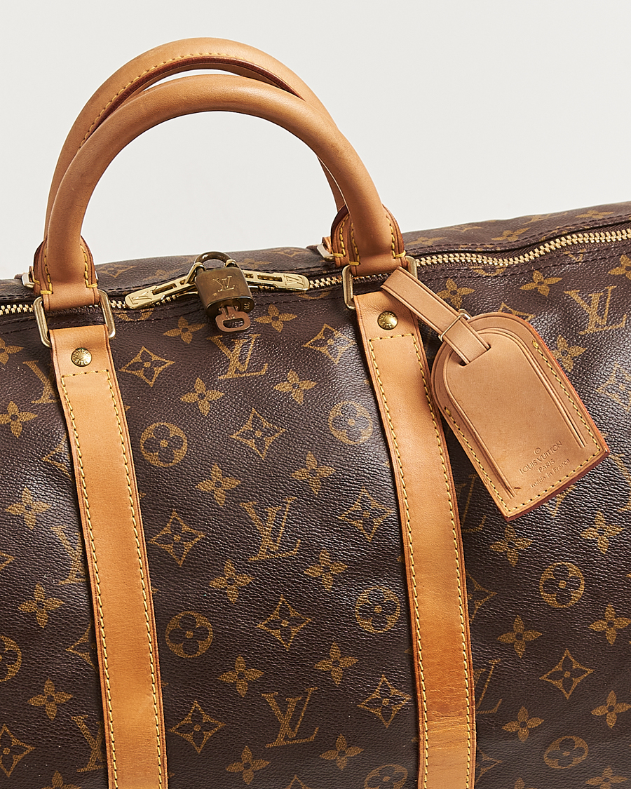 Men | Louis Vuitton Pre-Owned Keepall Bandouliére 55 Monogram | Louis Vuitton Pre-Owned | Keepall Bandouliére 55 Monogram