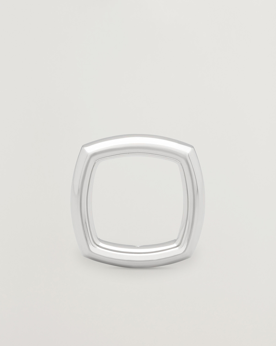 Men | Jewellery | Tom Wood | Frame Ring Silver